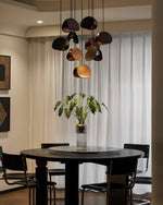 Elmiren Cluster Wood Pendant Light - Lamp Outdoor