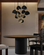 Elmiren Cluster Wood Pendant Light - Lamp Outdoor