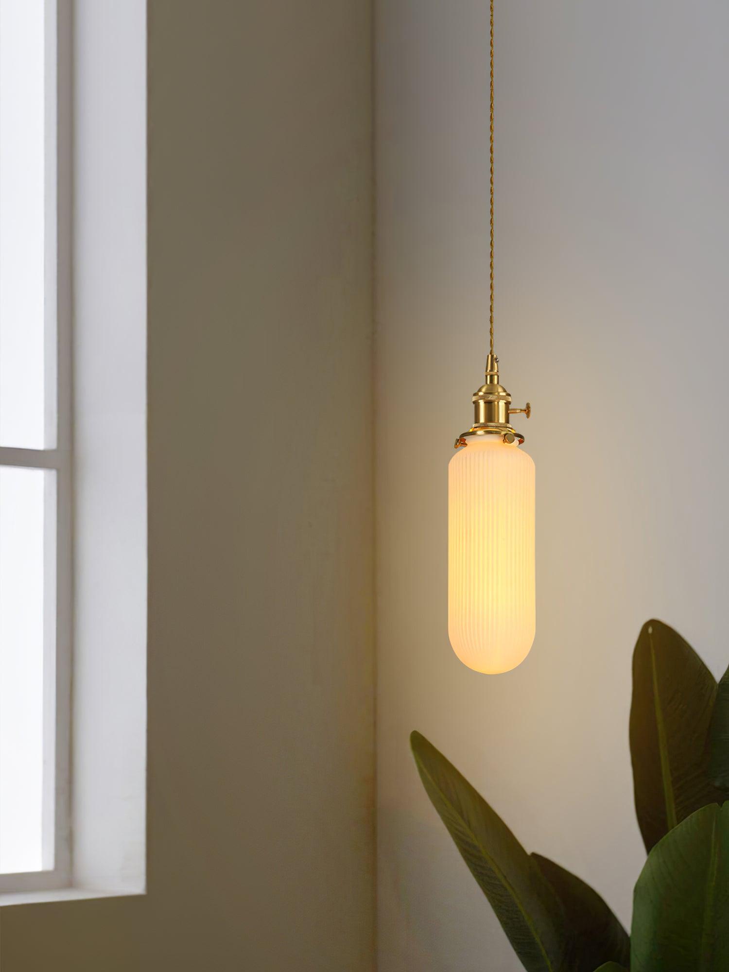Liora Vintage Ceramic Pendant Light - Lamp Outdoor
