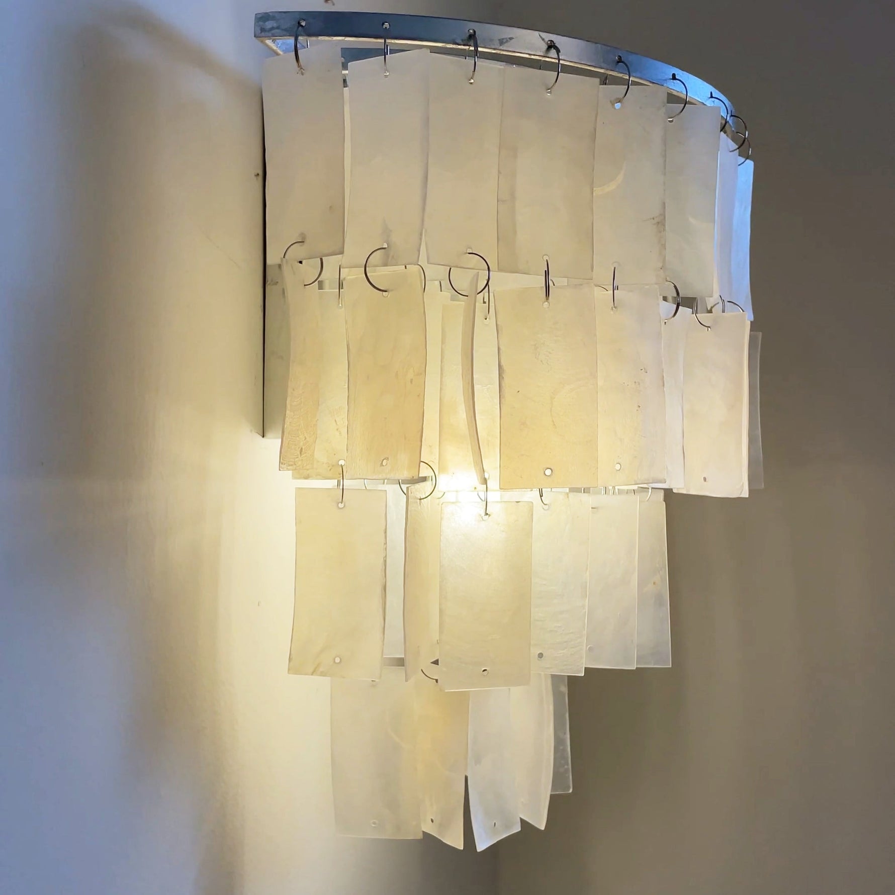 Skye Shell Tiered Wall Lamp - Lamp Outdoor