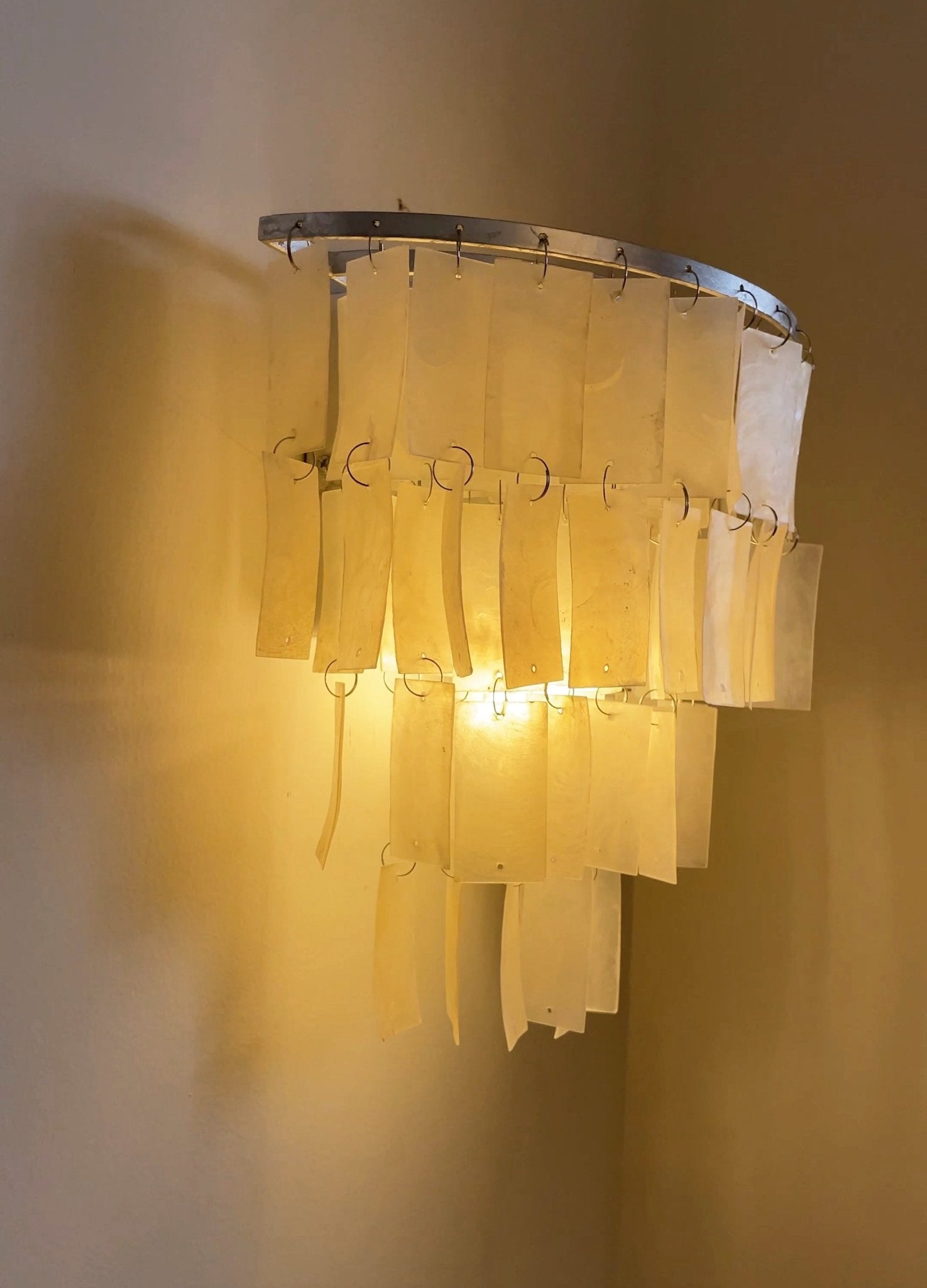 Skye Shell Tiered Wall Lamp - Lamp Outdoor