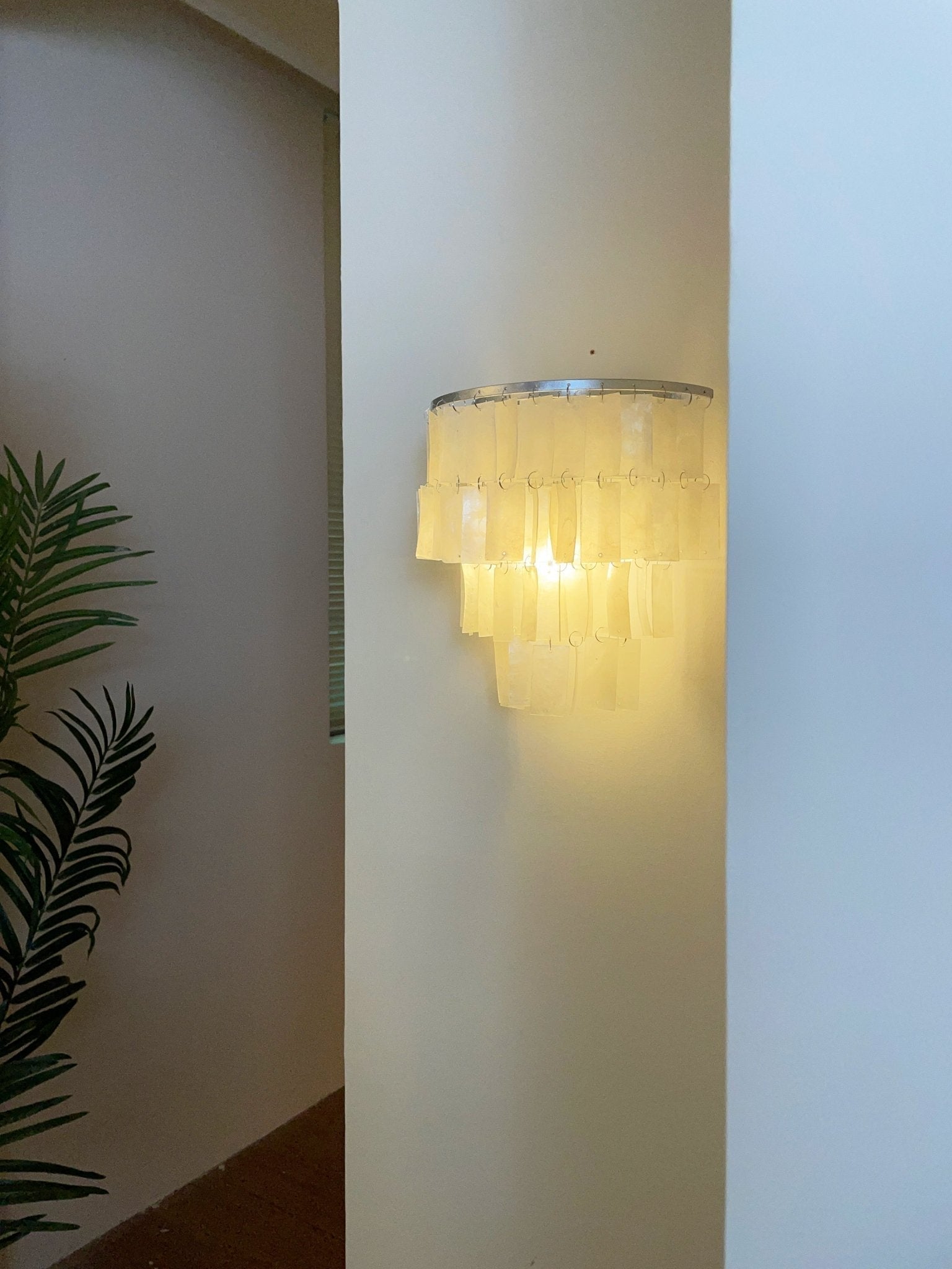 Skye Shell Tiered Wall Lamp - Lamp Outdoor