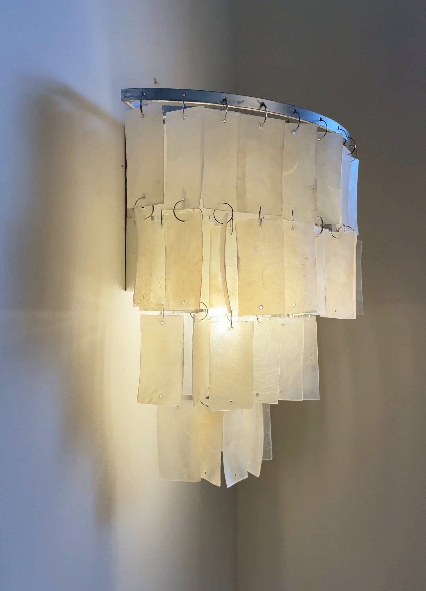 Skye Shell Tiered Wall Lamp - Lamp Outdoor