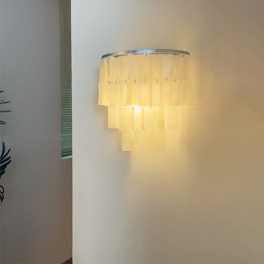 Skye Shell Tiered Wall Lamp - Lamp Outdoor