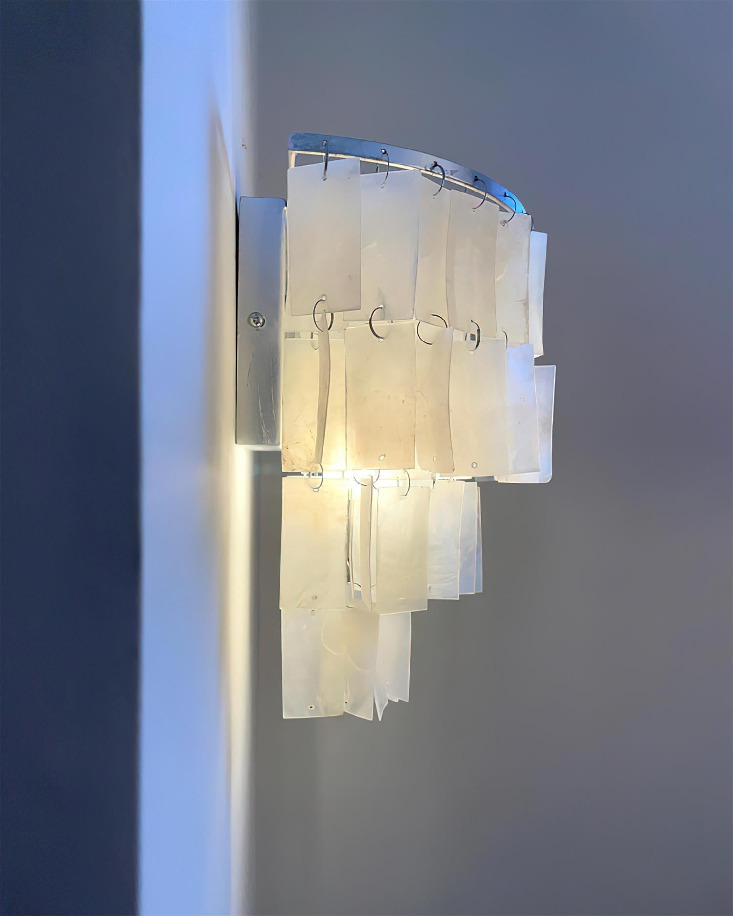 Skye Shell Tiered Wall Lamp - Lamp Outdoor