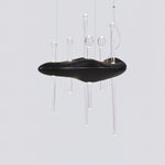 Umare Whimsical Oak Glass Pendant Light - Lamp Outdoor