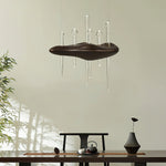 Umare Whimsical Oak Glass Pendant Light - Lamp Outdoor