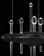 Umare Whimsical Oak Glass Pendant Light - Lamp Outdoor
