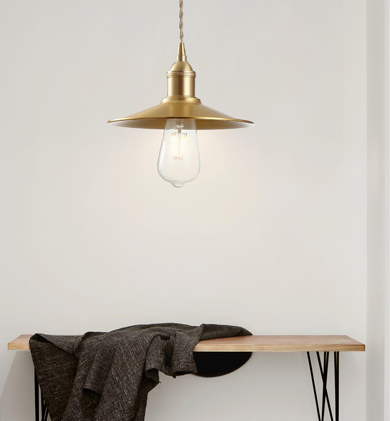 Sleek Flat Pendant Lamp - Lamp Outdoor