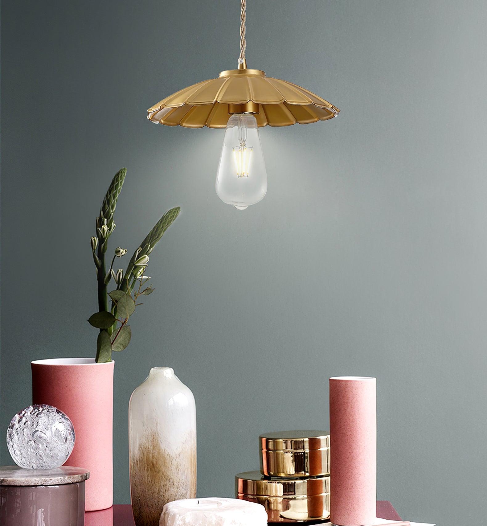 Sleek Flat Pendant Lamp - Lamp Outdoor