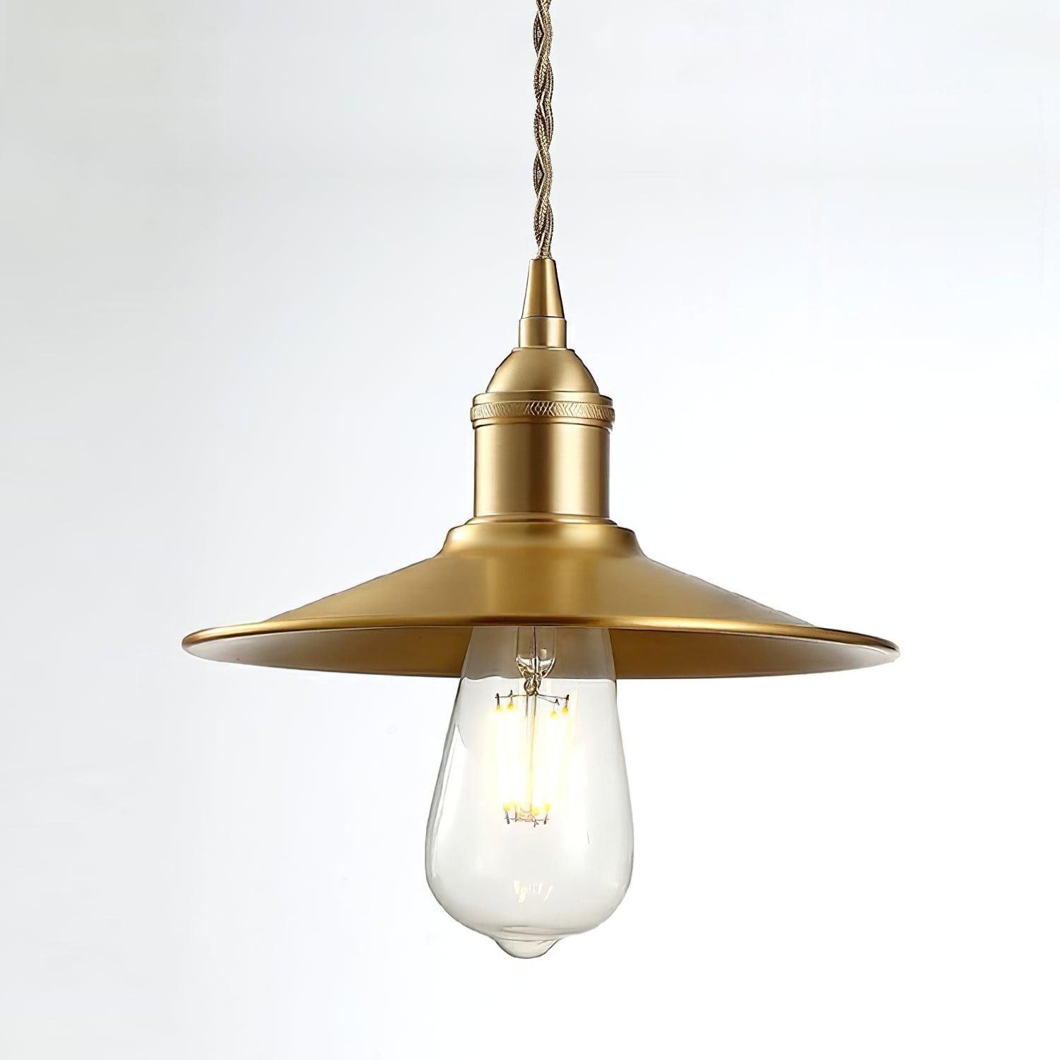 Sleek Flat Pendant Lamp - Lamp Outdoor
