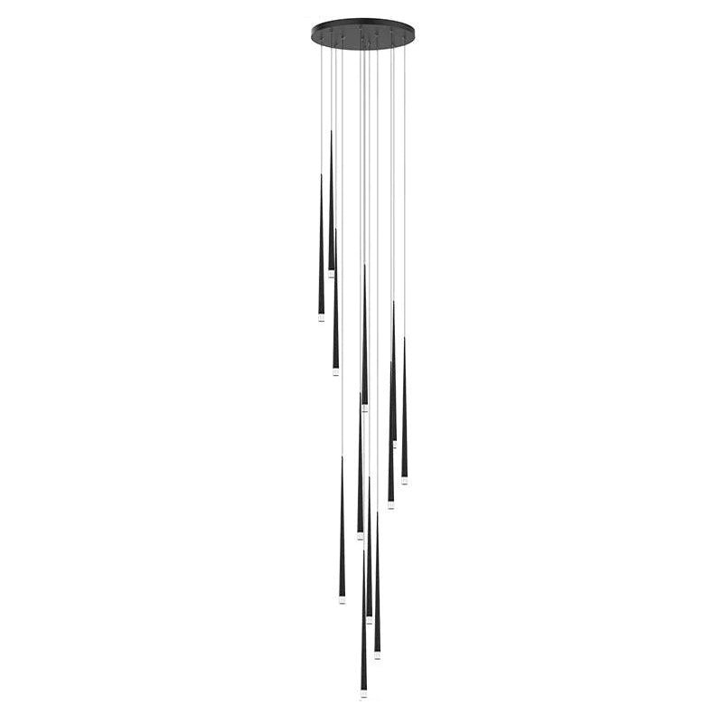 Slender Cone Chandelier - Lamp Outdoor