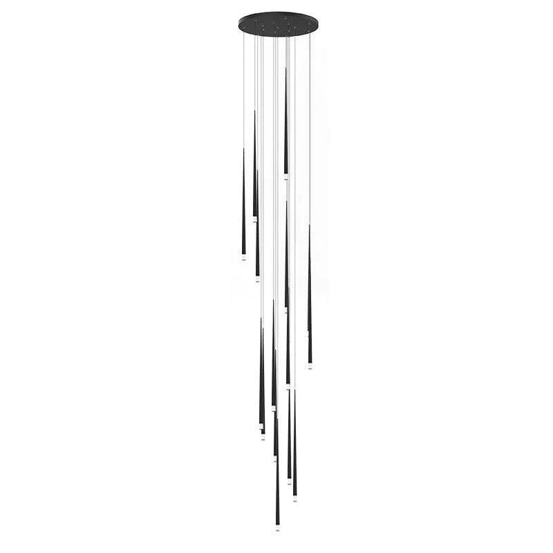 Slender Cone Chandelier - Lamp Outdoor