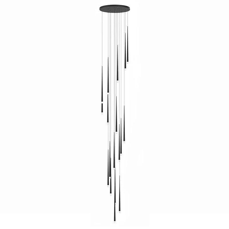 Slender Cone Chandelier - Lamp Outdoor