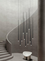 Slender Cone Chandelier - Lamp Outdoor