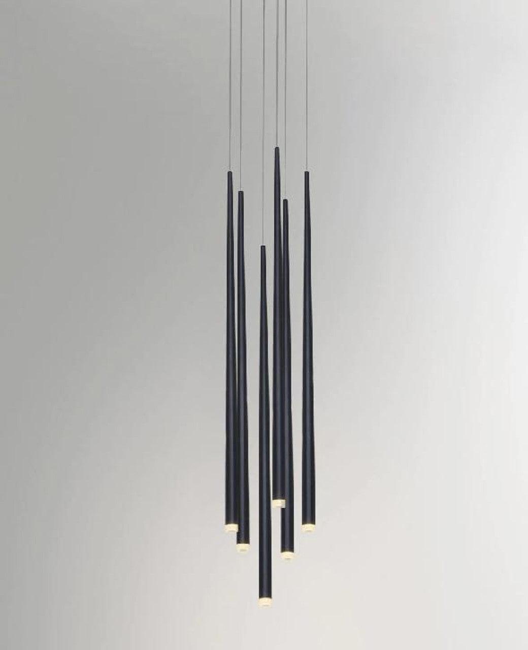 Slender Cone Chandelier - Lamp Outdoor