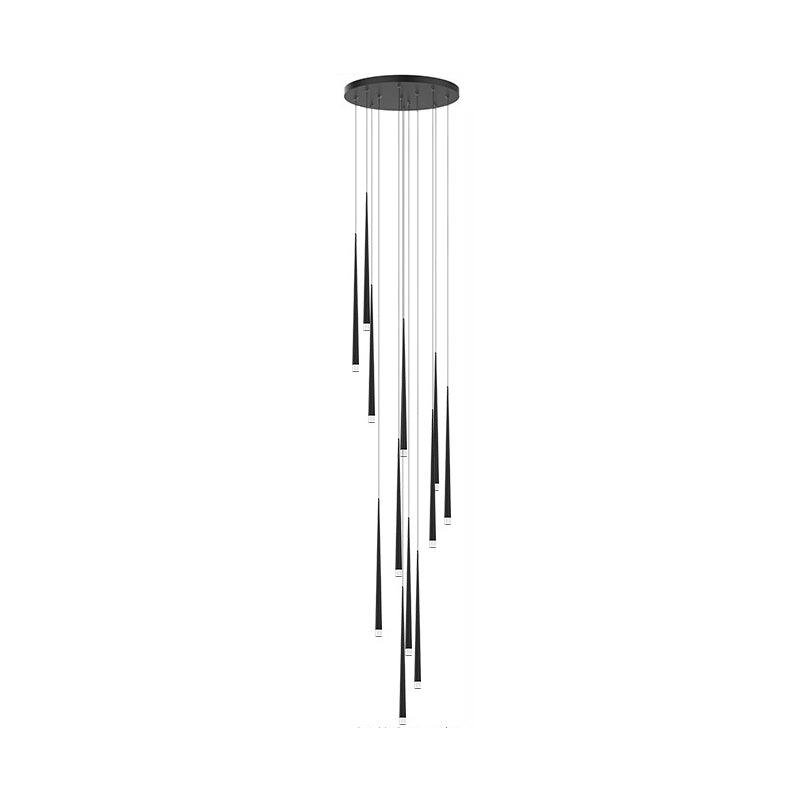 Slender Cone Chandelier - Lamp Outdoor