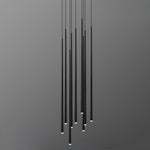Slender Cone Chandelier - Lamp Outdoor