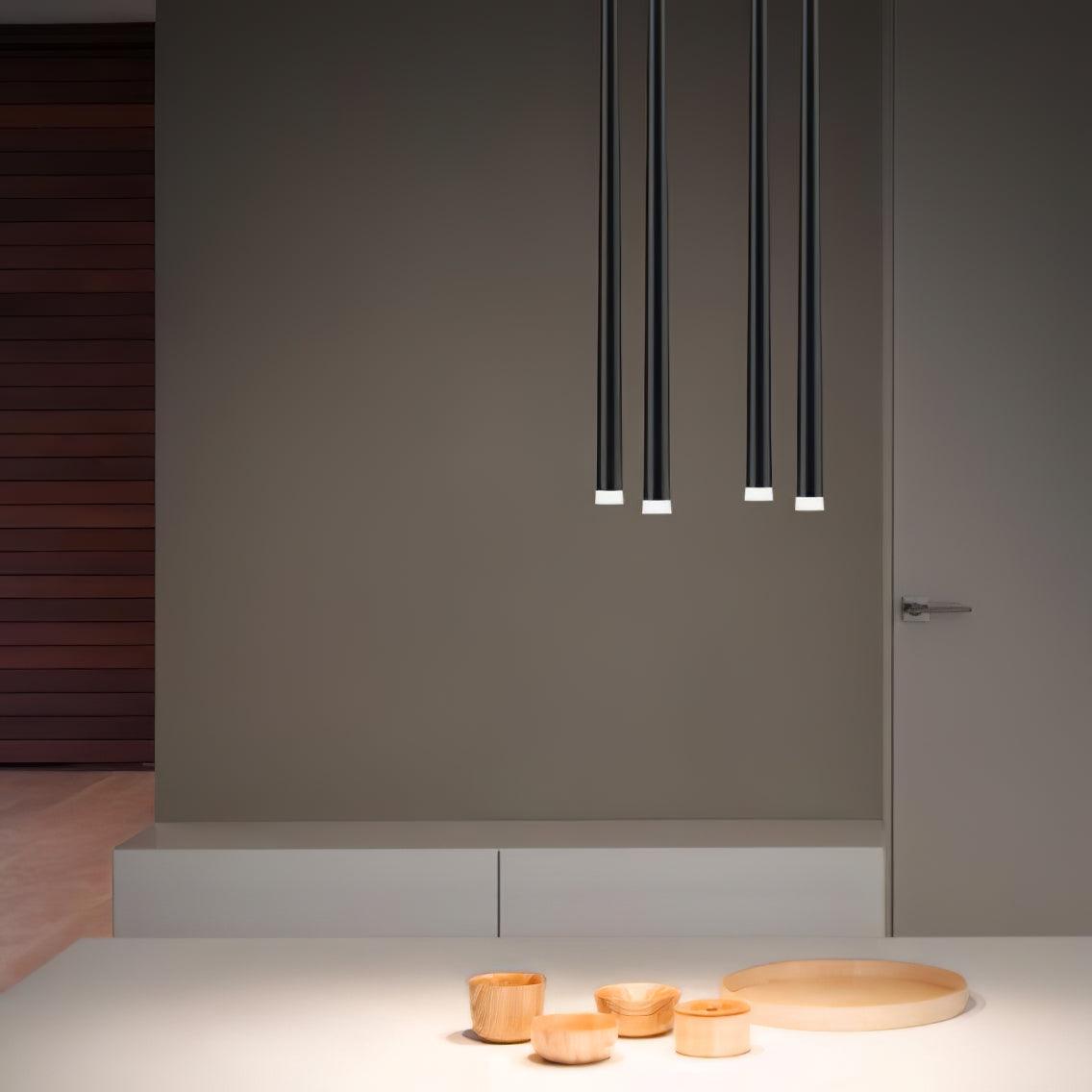 Slender Cone Chandelier - Lamp Outdoor