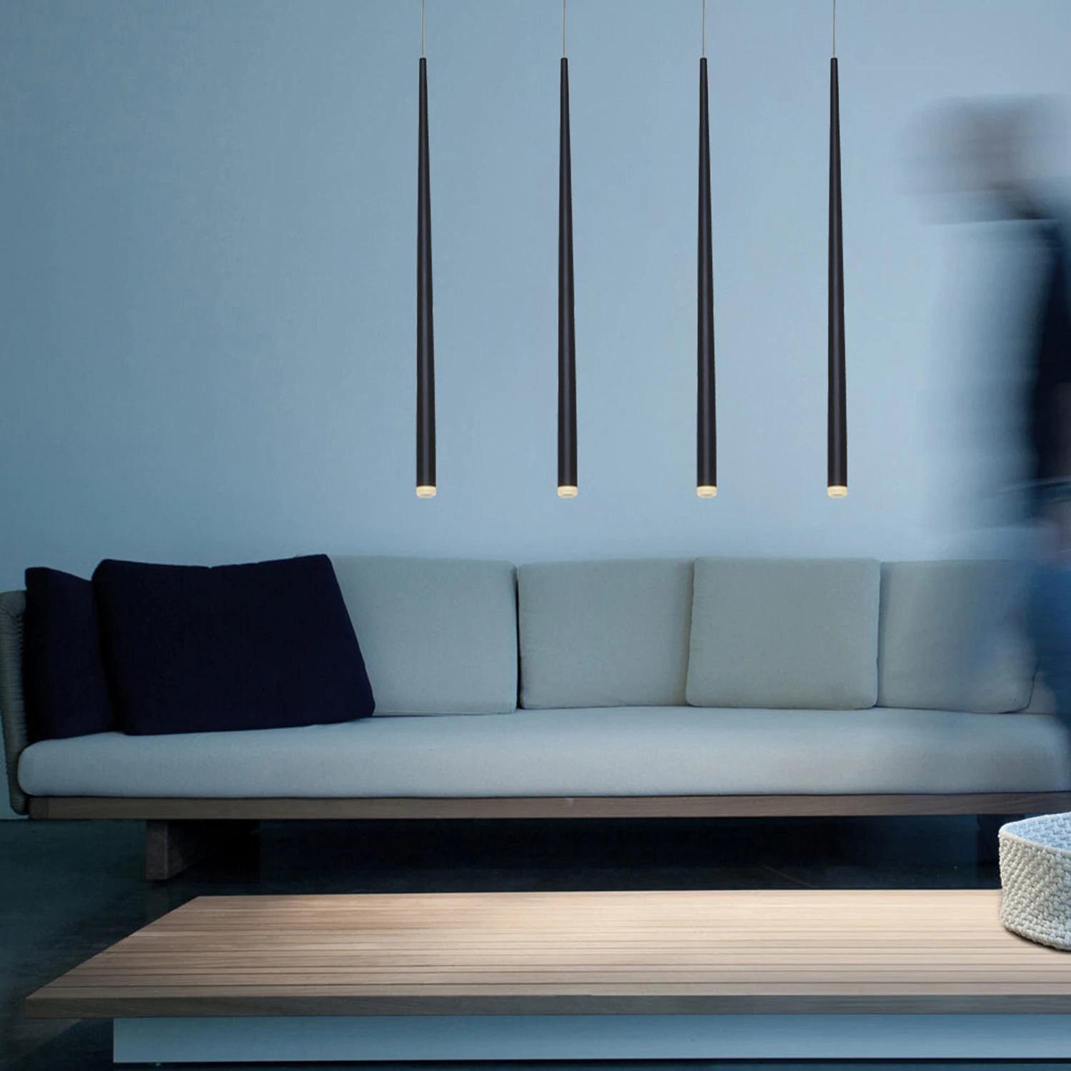 Slender Cone Chandelier - Lamp Outdoor