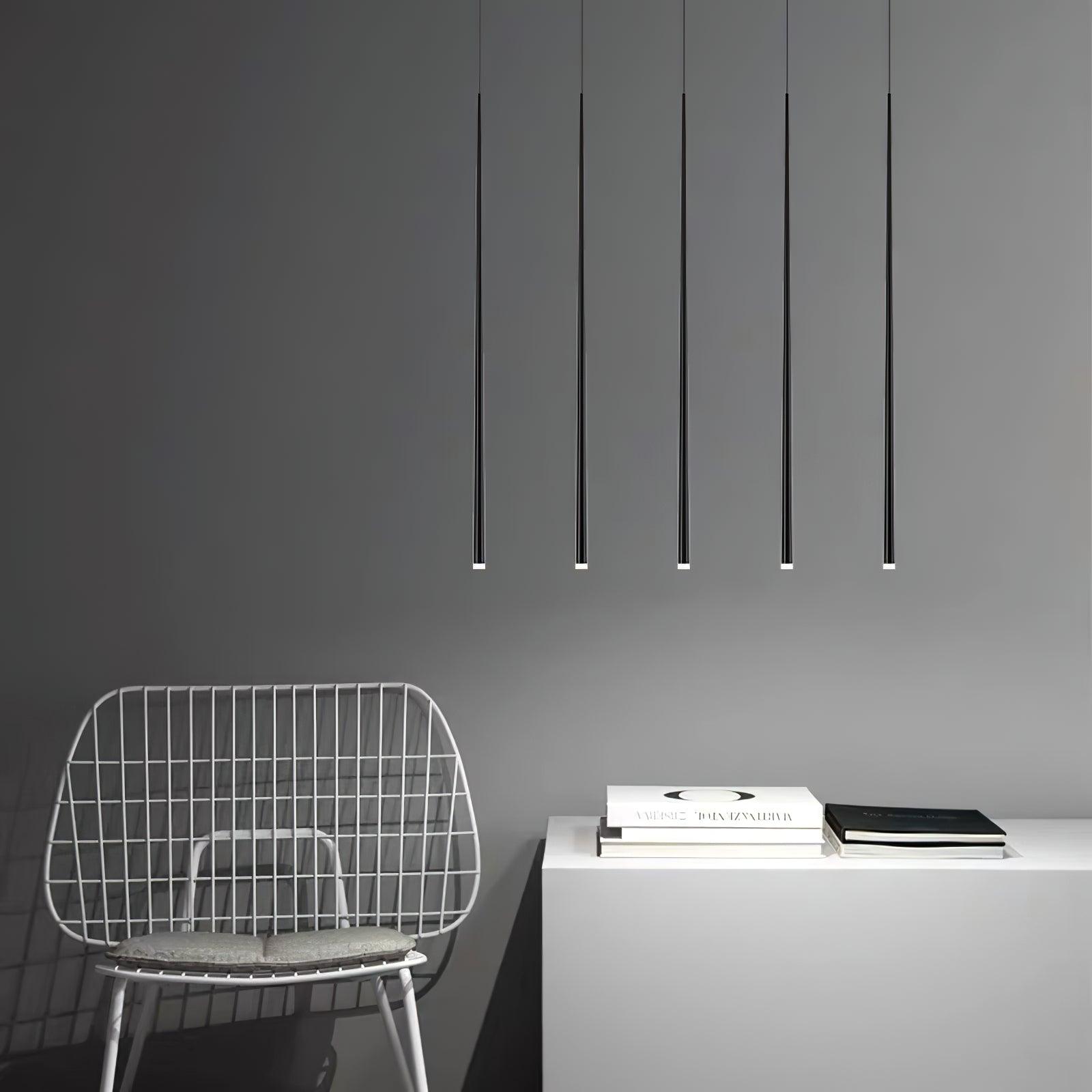 Slender Cone Chandelier - Lamp Outdoor