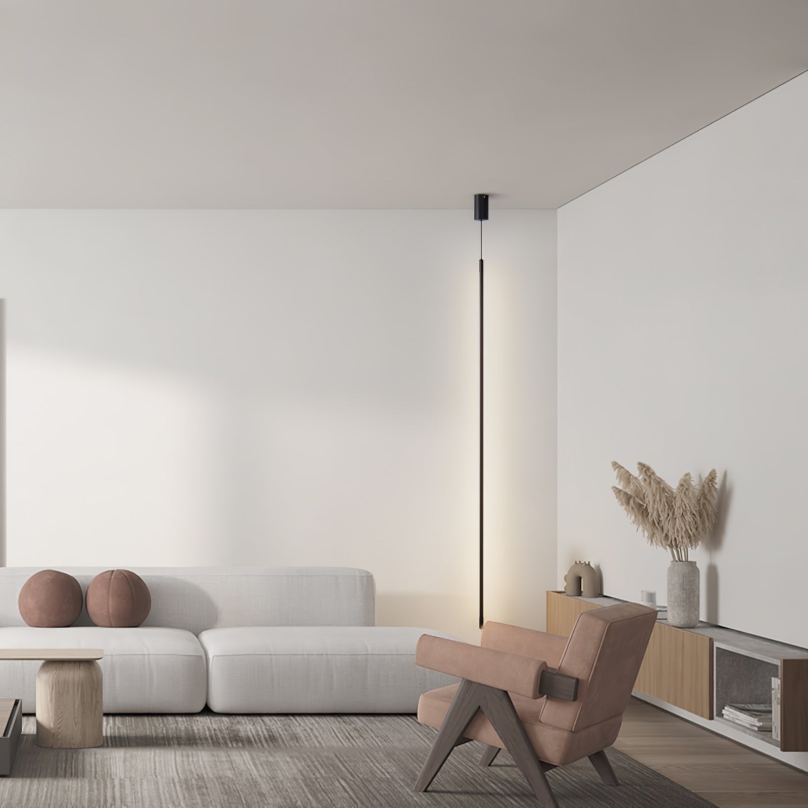 Slim line Cabinet Pendant Lamp - Lamp Outdoor