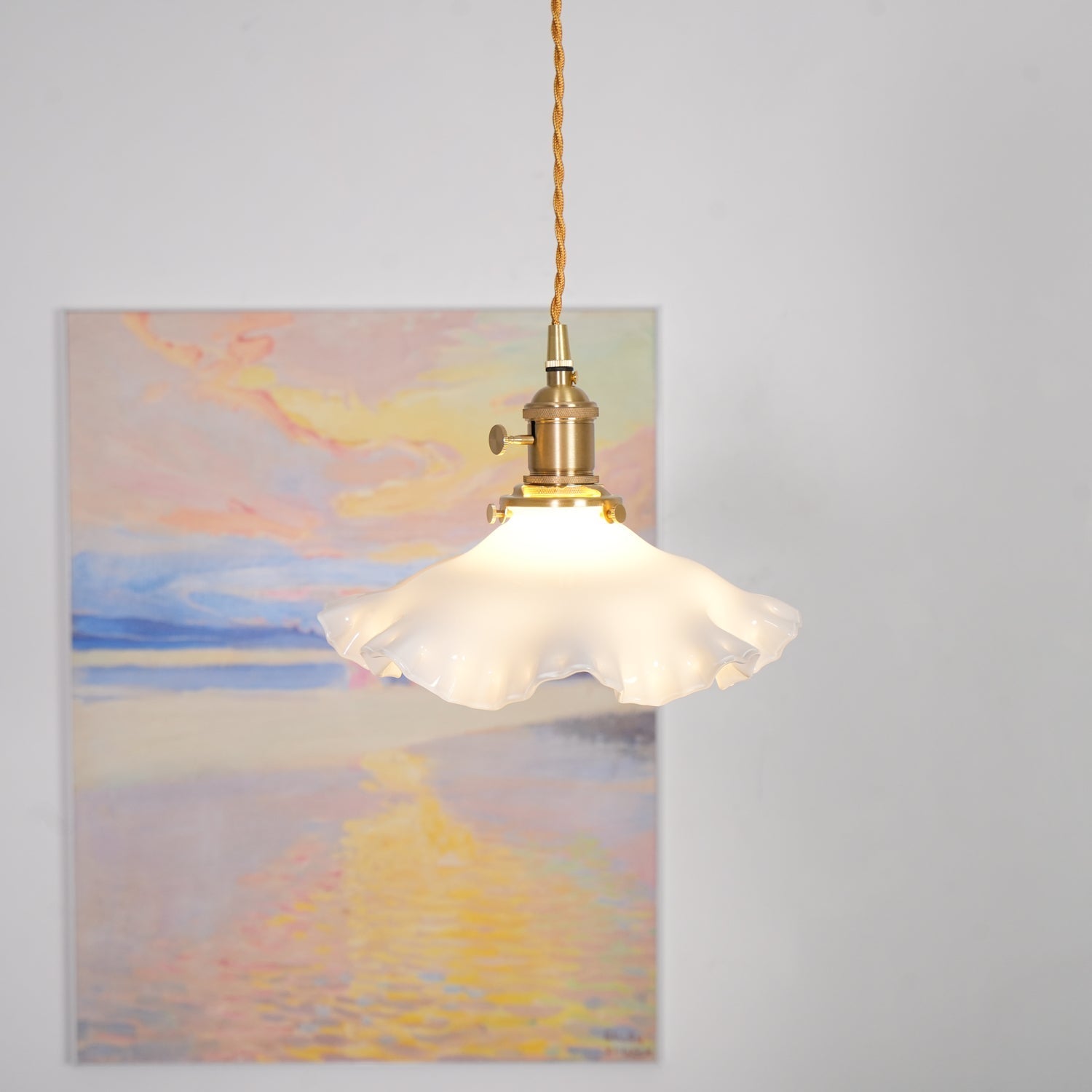 Small Floral Pendant Lamp - Lamp Outdoor