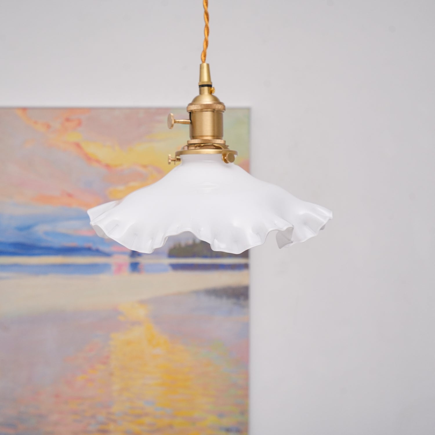 Small Floral Pendant Lamp - Lamp Outdoor
