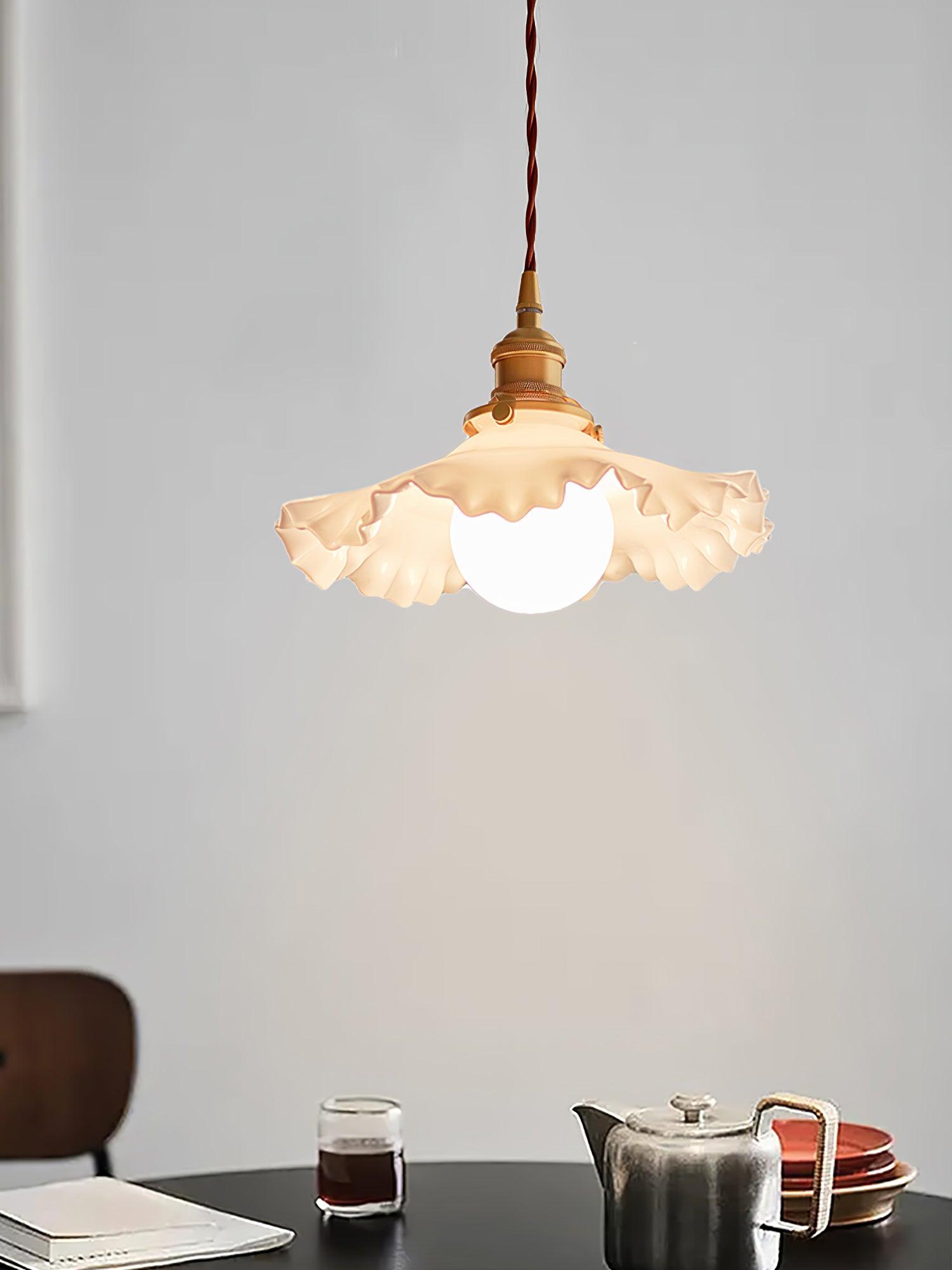 Small Floral Pendant Lamp - Lamp Outdoor