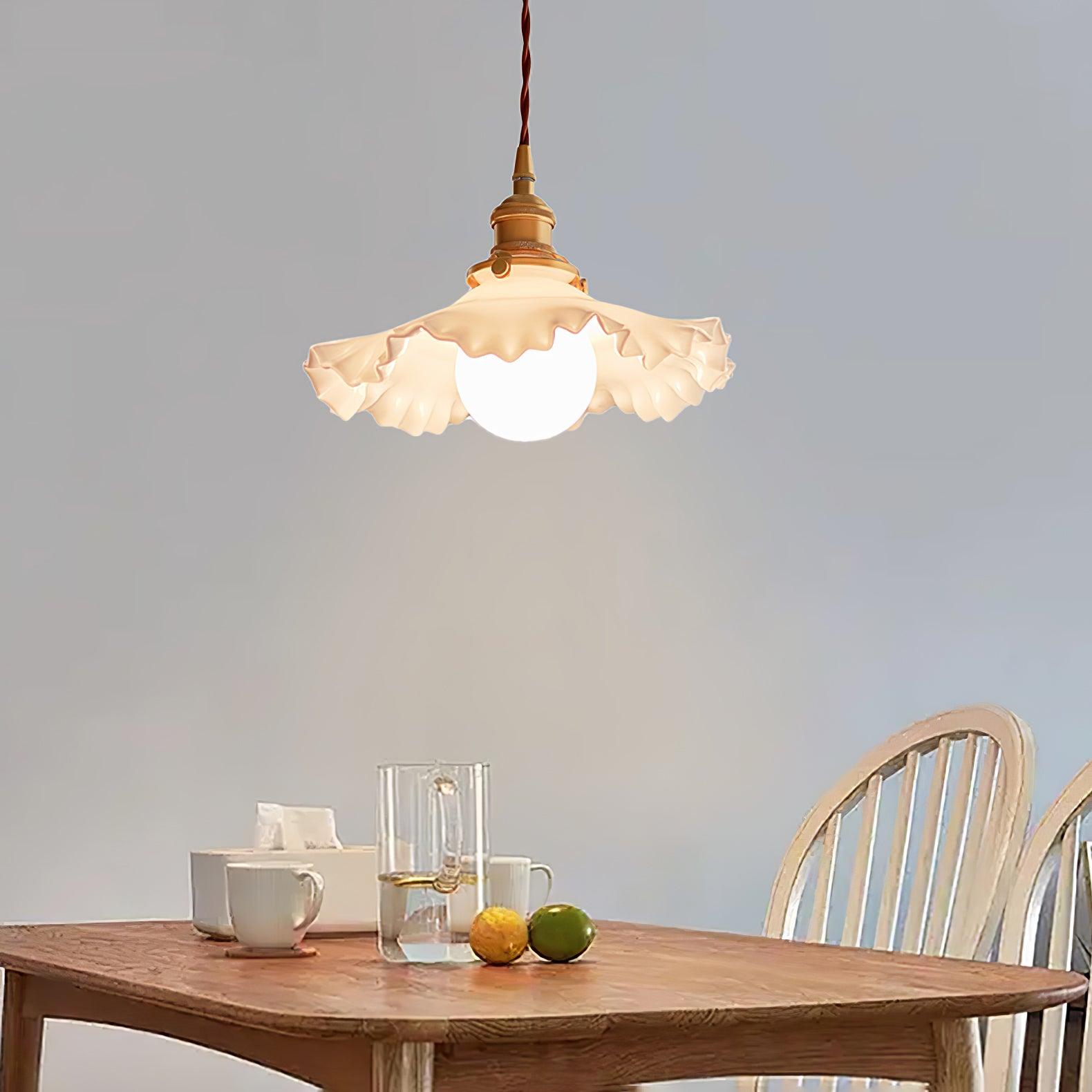 Small Floral Pendant Lamp - Lamp Outdoor