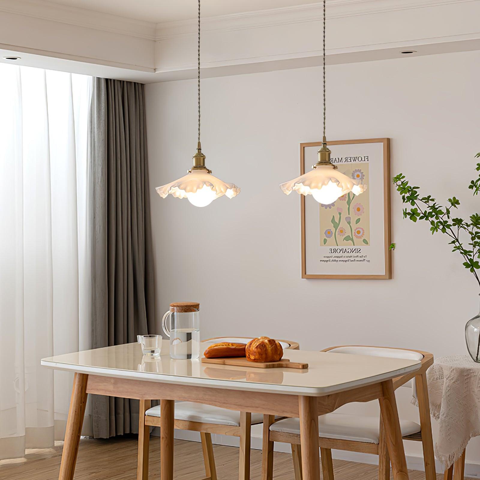 Small Floral Pendant Lamp - Lamp Outdoor