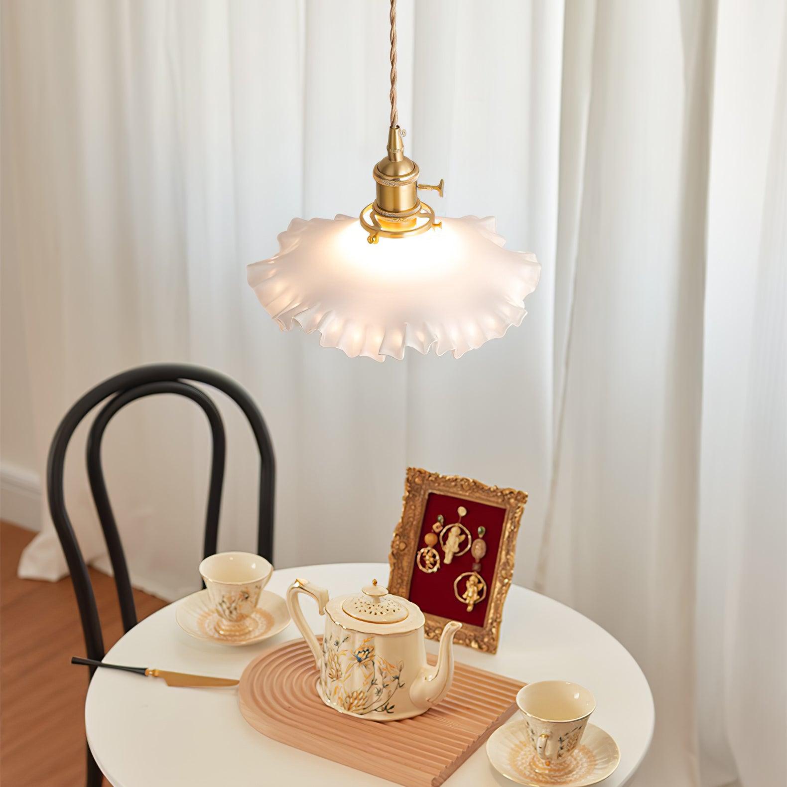 Small Floral Pendant Lamp - Lamp Outdoor