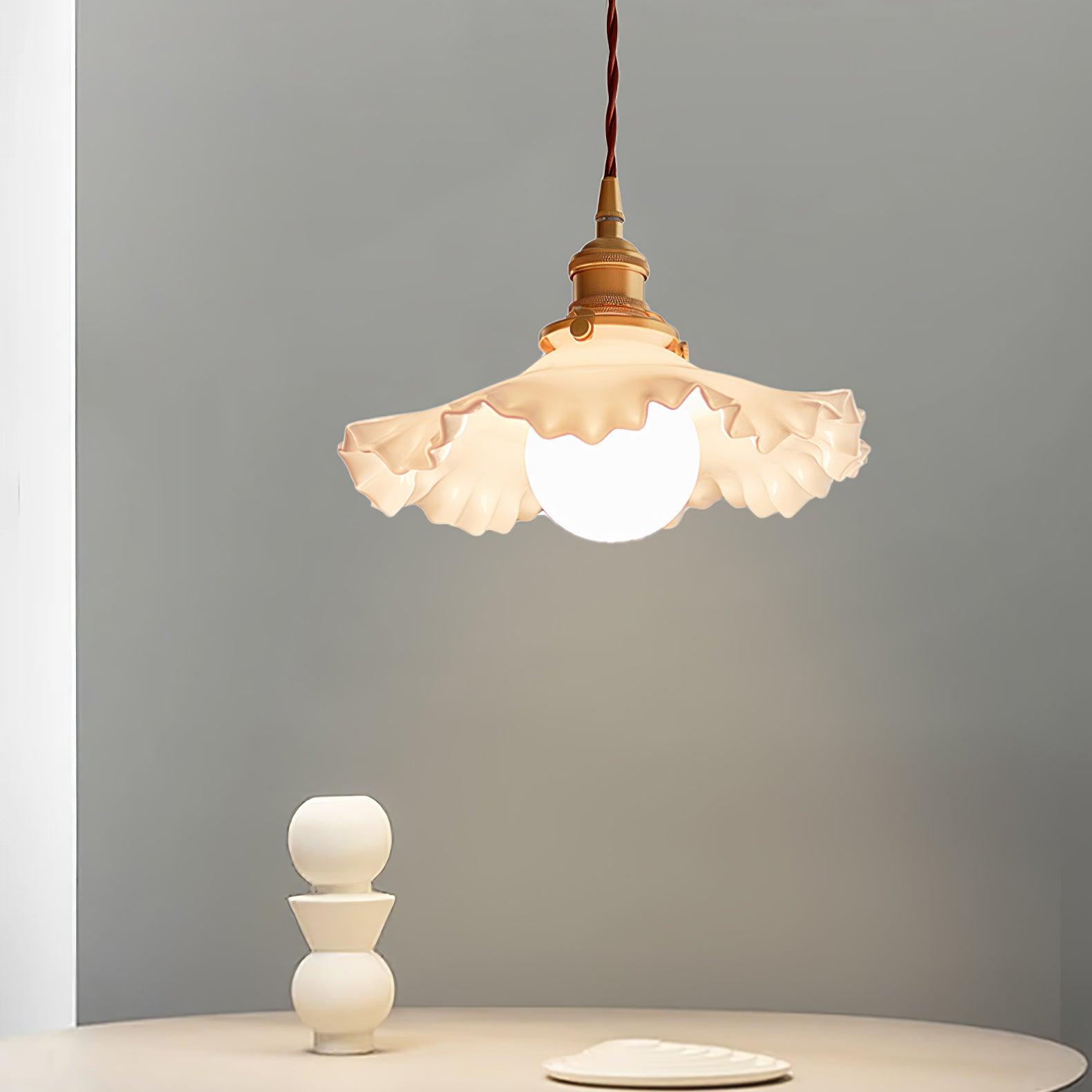 Small Floral Pendant Lamp - Lamp Outdoor