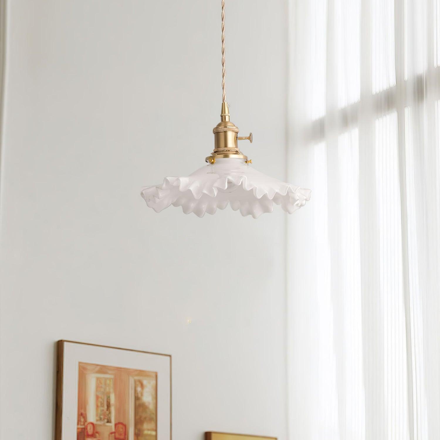 Small Floral Pendant Lamp - Lamp Outdoor
