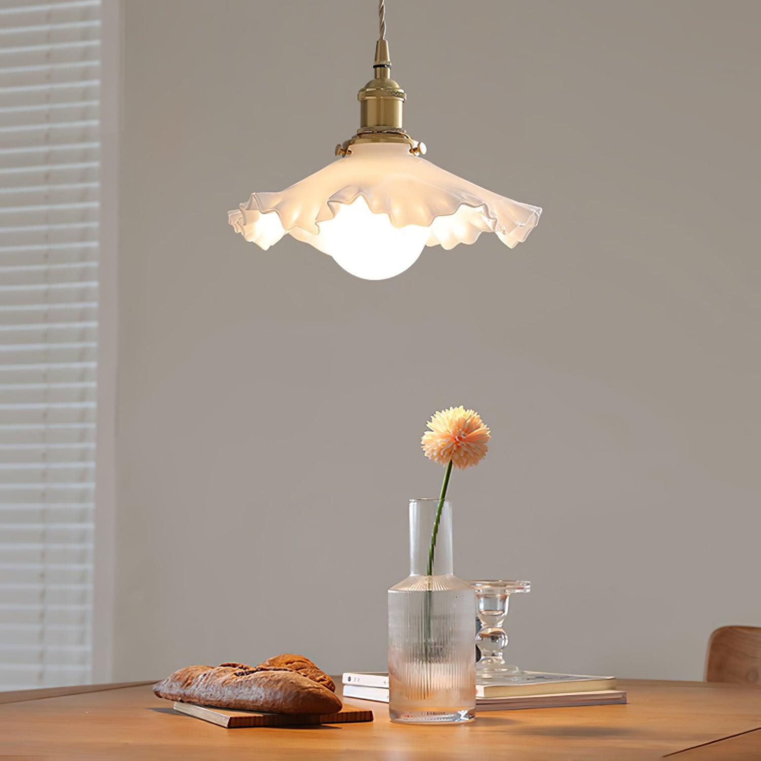 Small Floral Pendant Lamp - Lamp Outdoor