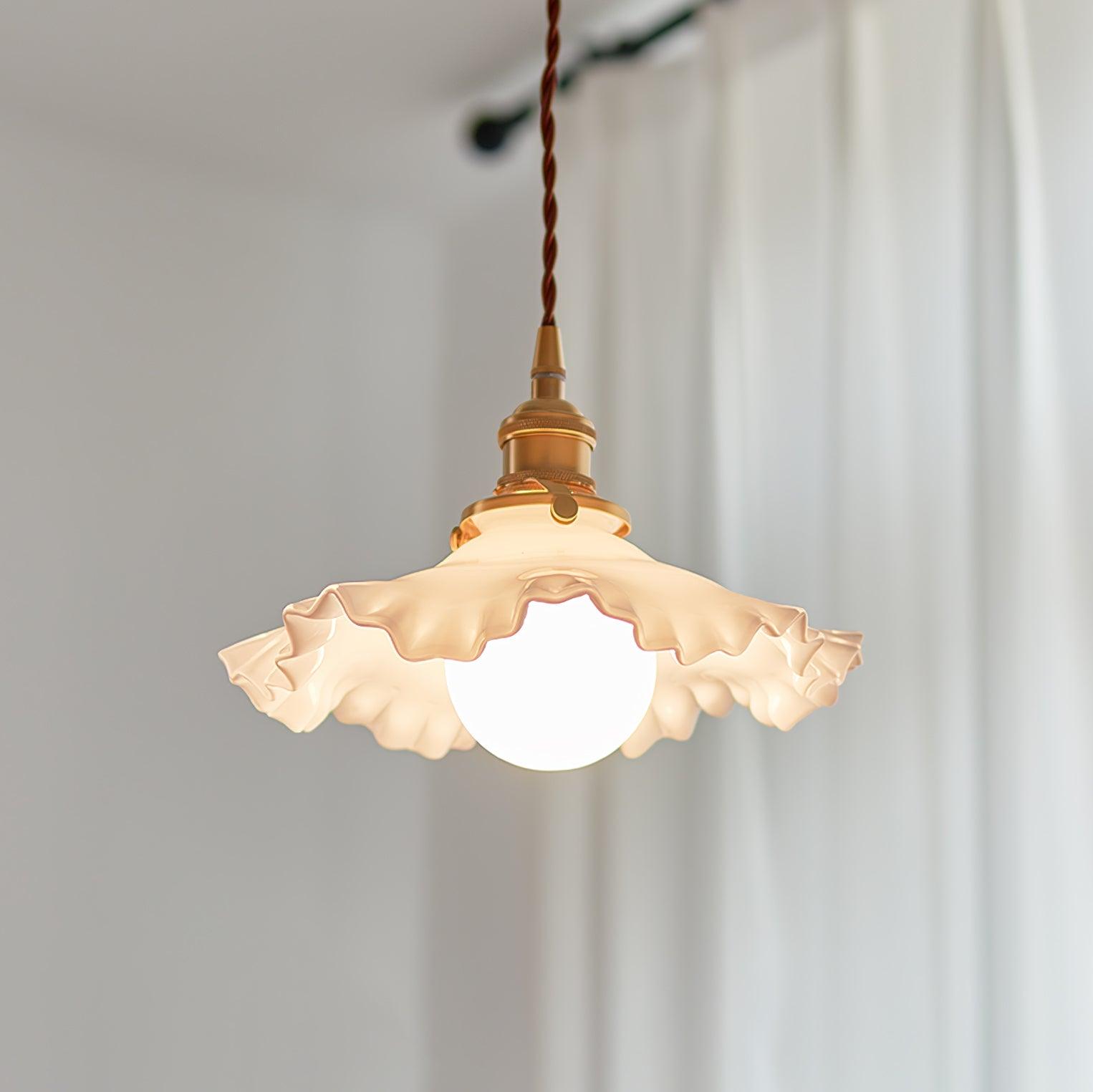 Small Floral Pendant Lamp - Lamp Outdoor