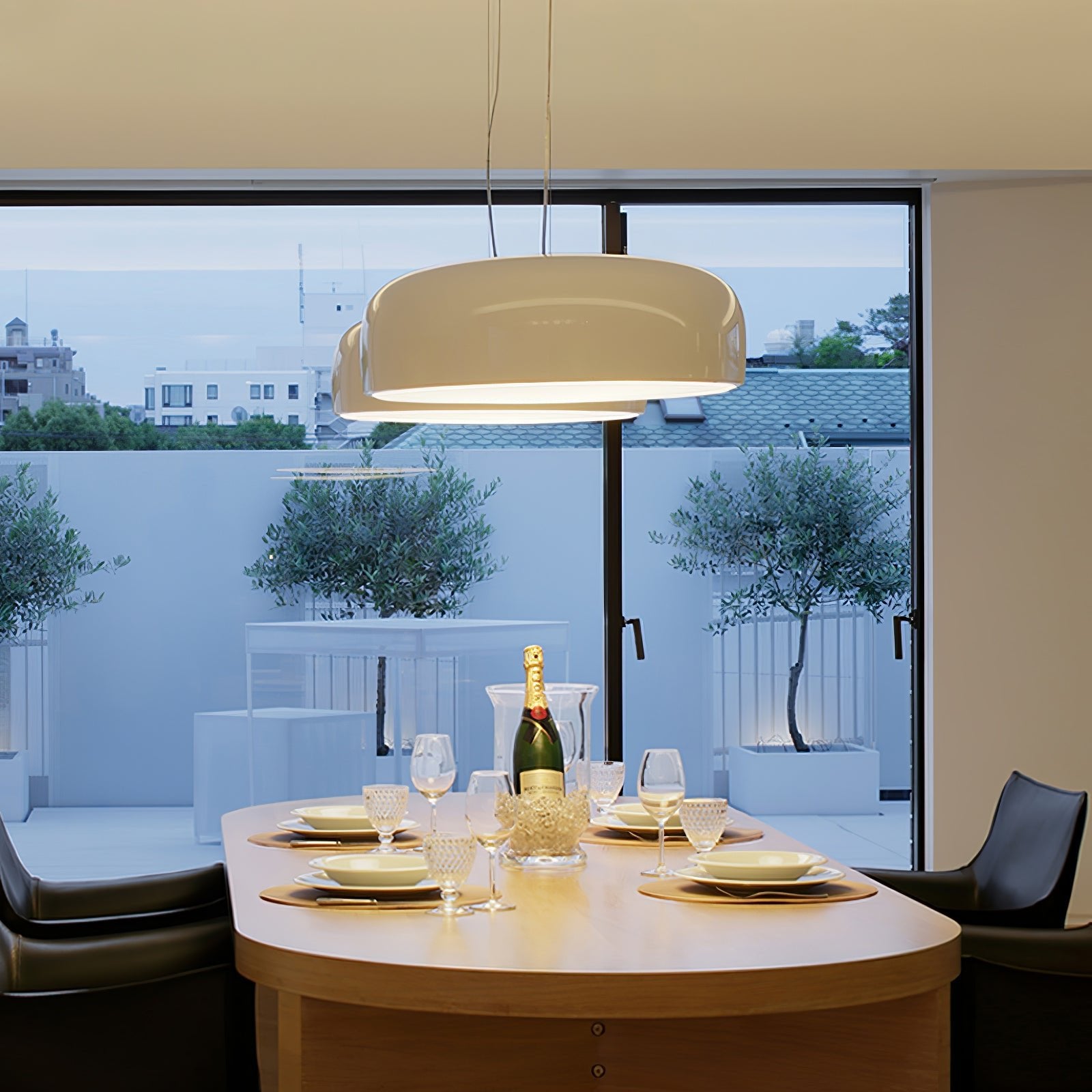 Void Modern Aluminium Pendant Light - Lamp Outdoor