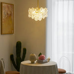 Snowflake Glass Chandelier - Lamp Outdoor