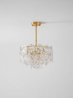 Snowflake Glass Chandelier - Lamp Outdoor