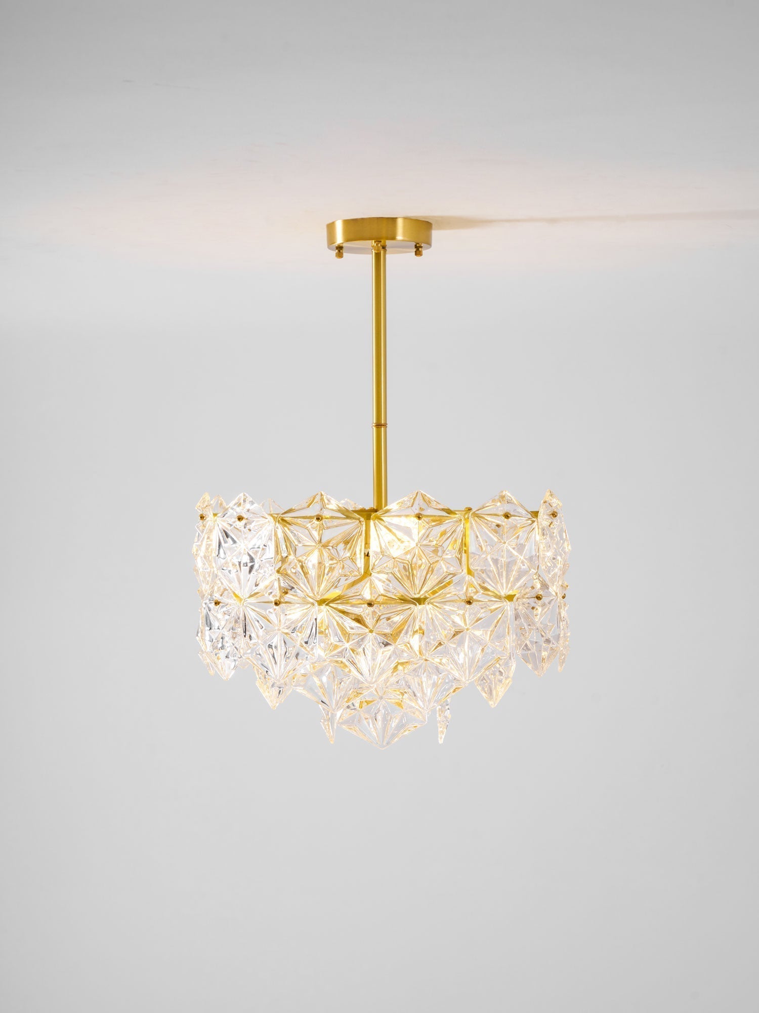 Snowflake Glass Chandelier - Lamp Outdoor