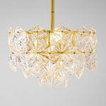 Snowflake Glass Chandelier - Lamp Outdoor