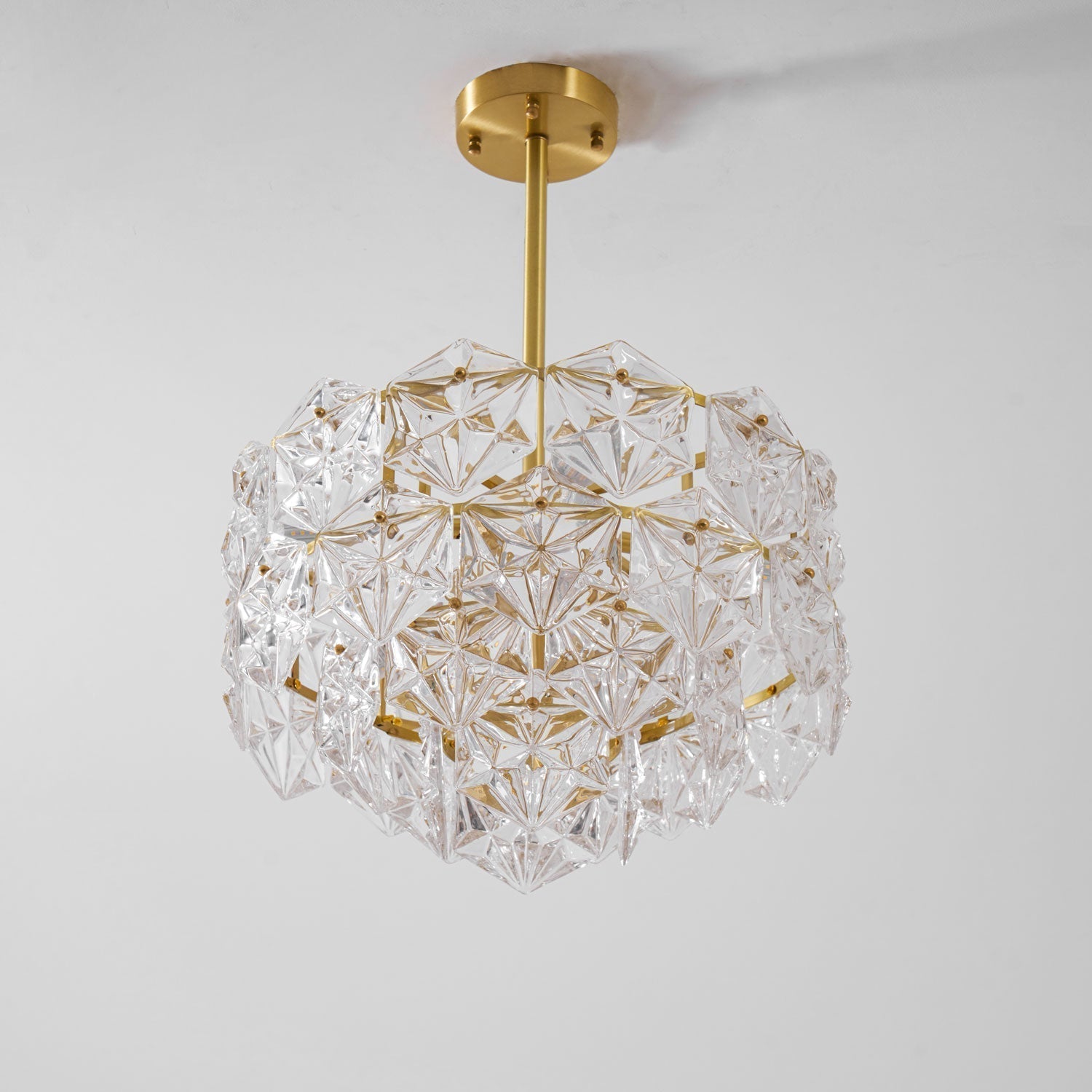 Snowflake Glass Chandelier - Lamp Outdoor