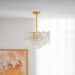 Snowflake Glass Chandelier - Lamp Outdoor