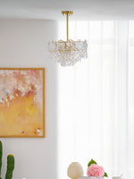 Snowflake Glass Chandelier - Lamp Outdoor