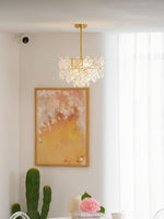 Snowflake Glass Chandelier - Lamp Outdoor