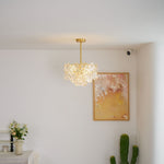 Snowflake Glass Chandelier - Lamp Outdoor