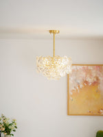 Snowflake Glass Chandelier - Lamp Outdoor