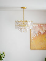 Snowflake Glass Chandelier - Lamp Outdoor