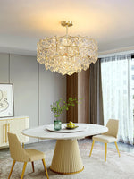 Snowflake Glass Chandelier - Lamp Outdoor