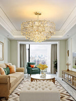 Snowflake Glass Chandelier - Lamp Outdoor